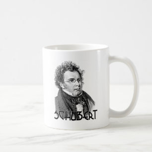 Franz Schubert Kaffemugg
