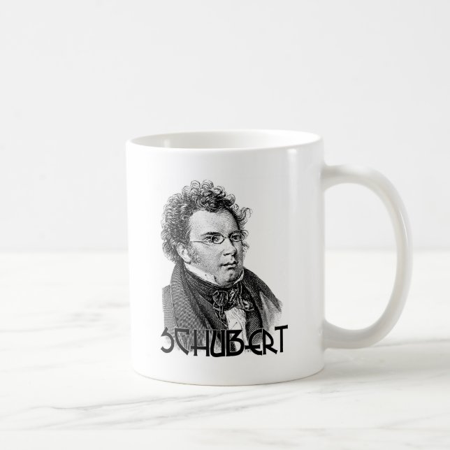 Franz Schubert Kaffemugg (Höger)