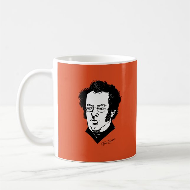 Franz Schubert Kaffemugg (Vänster)