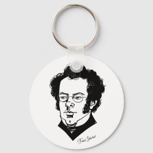 Franz Schubert Nyckelring