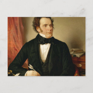 Franz Schubert Vykort