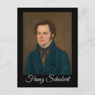 Franz Schubert Vykort
