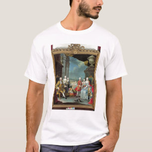 Franz Stephan mig med hans fru Marie-Therese T-shirt