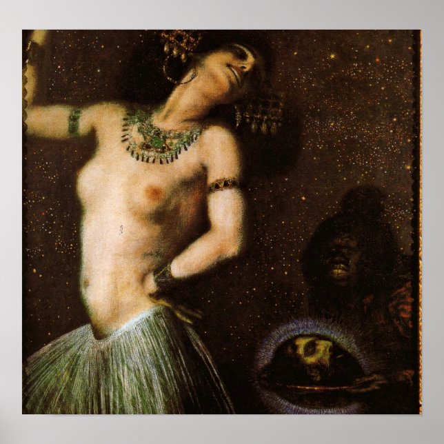 Franz Stuck - Salome Poster (Framsidan)