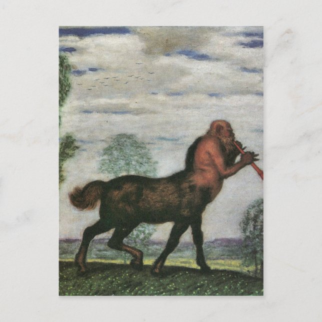 Franz von Stuck - Vår Vykort (Framsida)