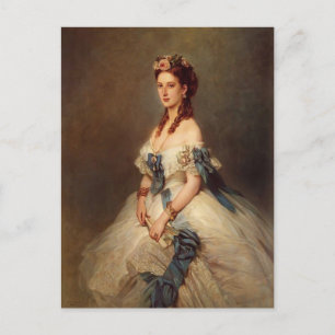 Franz Winterhalter- Alexandra, prinsessan av Wales Vykort