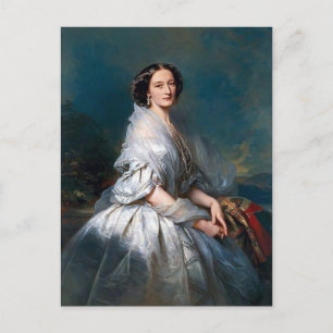 Franz Winterhalter- Porträtt från Eliza Franciszka Vykort