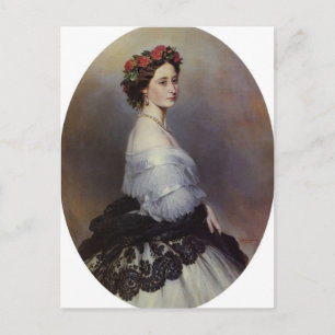 Franz Xaver Winterhalter- Prinsessan Alice av Engl Vykort