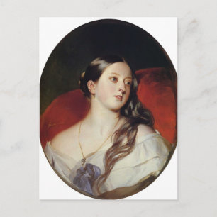 Franz Xaver Winterhalter- Queen Victoria Vykort
