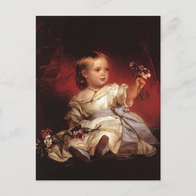 Franz Xaver Winterhalter-Victoria, Princess Royal Vykort (Framsida)