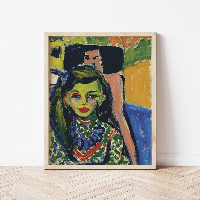 Fränzi | Ernst Ludwig Kirchner Poster (Skapare uppladdad)