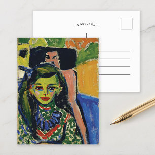 Fränzi Ernst Ludwig Kirchner Vykort