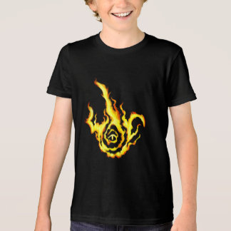 Franzied Flame Fläkt Art T Shirt