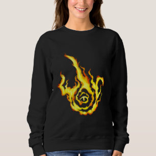 Franzied Flame Fläkt Art T Shirt