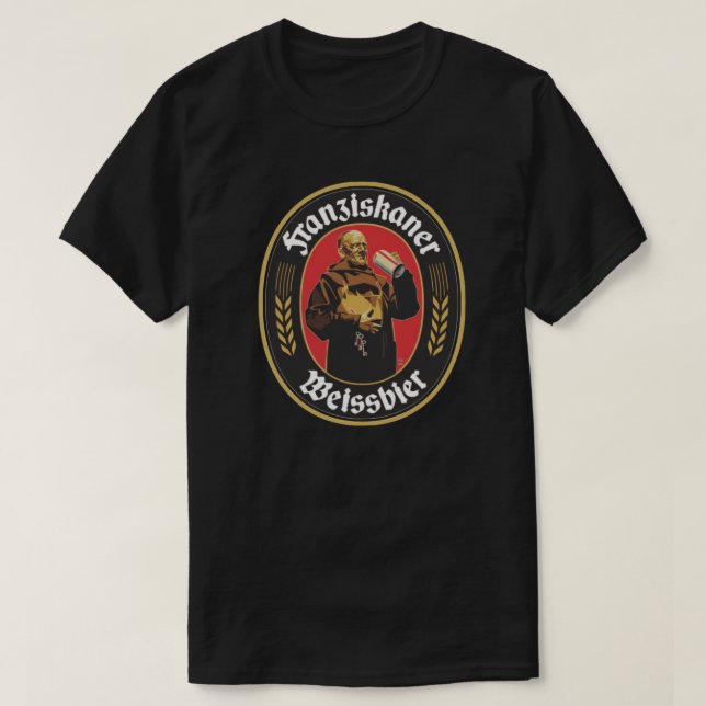 Franziskaner-Beer 1 T Shirt (Design framsida)
