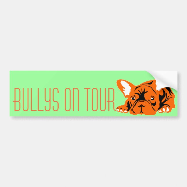 Französische Bulldogge Bildekal (Framsidan)