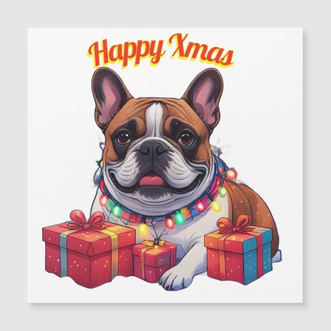 Französische Bulldogge French Bulldog Lichterkette (Framsida)