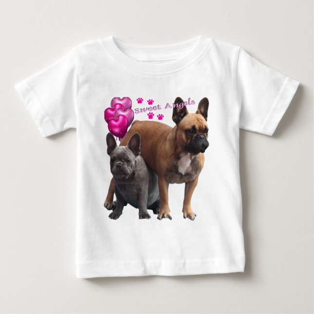 Französische Bulldogge lustig  French Bulldog T Shirt (Framsida)