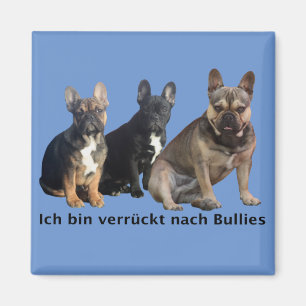 Französische Bulldogge Magnet