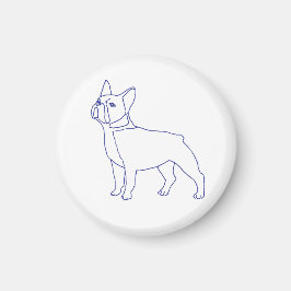Französische Bulldogge Magnet