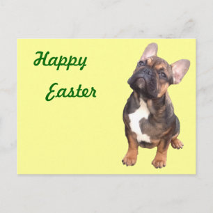 Französische Bulldogge Postkarte Helg Vykort