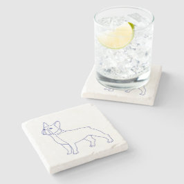 Französische Bulldogge Stenunderlägg