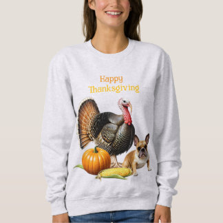 Französische Bulldogge Thanksgiving French Bulldog T Shirt