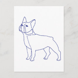 Französische Bulldogge Vykort