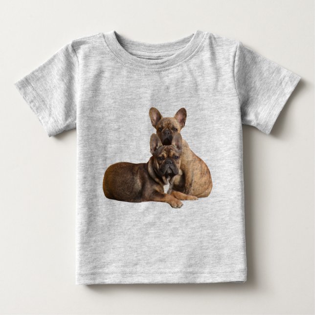 Französische Bulldoggen Friends French Bulldog T Shirt (Framsida)