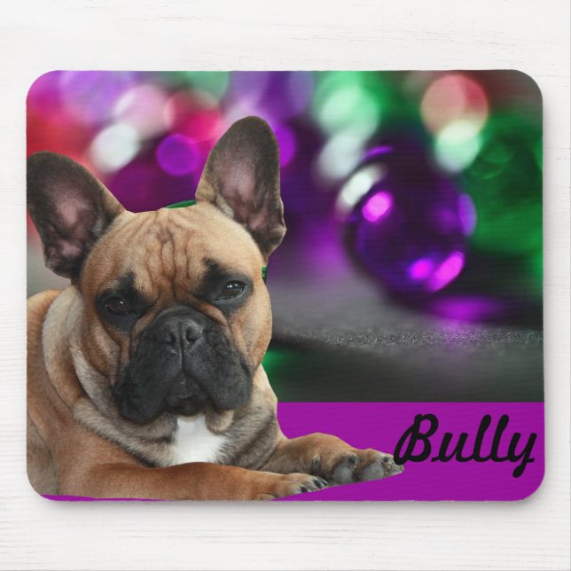 Französische Bulldoggen Mousepad Musmatta (Framsidan)