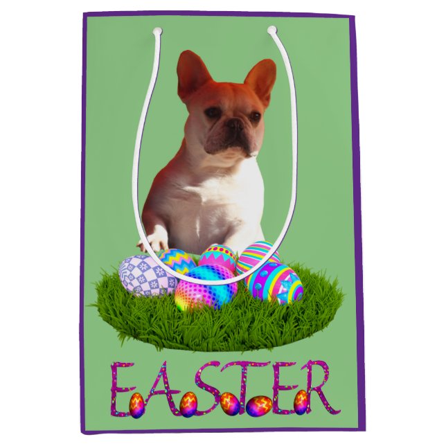 Französische Bulldoggen Ostern Geschenktüte Ostern (Framsidan)