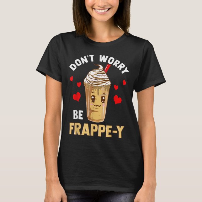 Frappuccino Älskare T Shirt (Framsida)