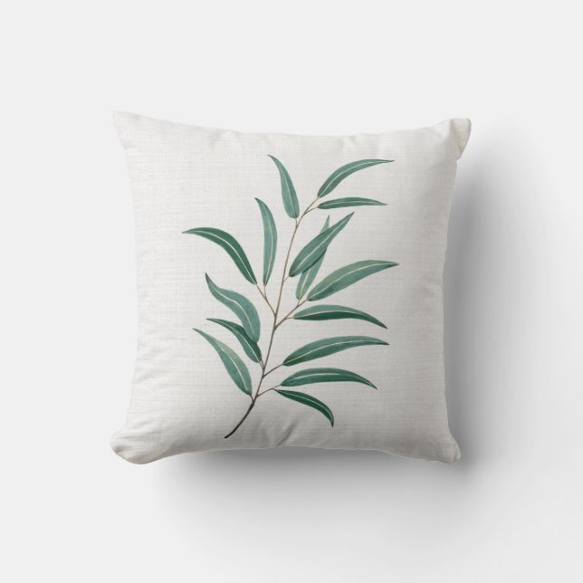 Fräscha, Eleganta Sommar Botaniska Kuddar (Framsida)
