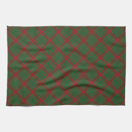 Fraser av kastläder Tartan Play Mönster Kökshandduk