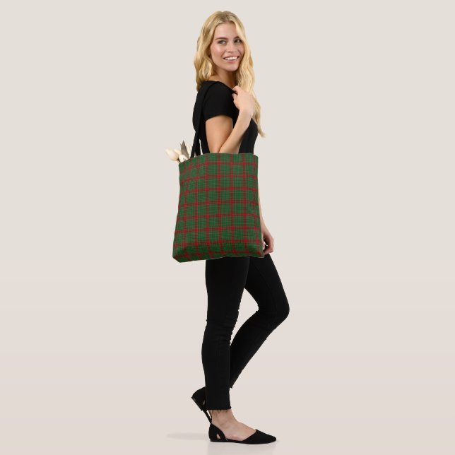 Fraser av kastläder Tartan Play Mönster Tygkasse (På modell)