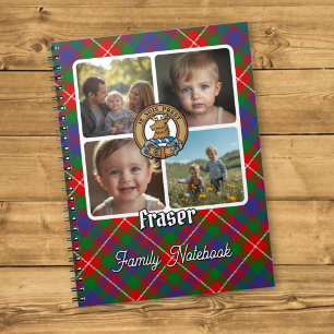 Fraser av Lovat familjefotokollage Anteckningsbok