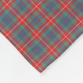 Fraser av Lovat Light Blue Ancient Klan Tartan Fleecefilt