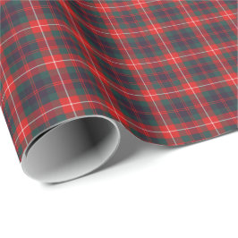 Fraser av Lovat Modern Klan Tartan Presentpapper