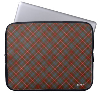 Fraser av Lovat Reproduction Tartan Monogram Laptop Sleeve