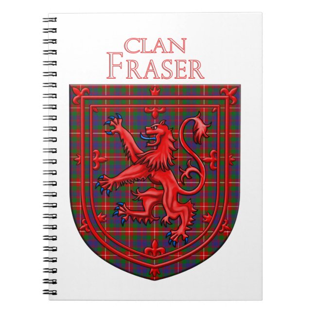 Fraser av Lovat Tartan Scottish Play Anteckningsbok (Framsidan)