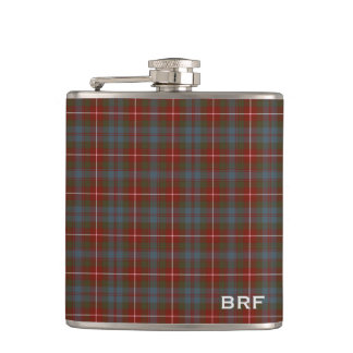 Fraser av Lovat Weasted Tartan Monogram Fickplunta