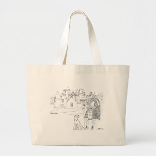 Fraser Castle, Skottland Totebag Jumbo Tygkasse
