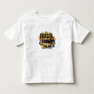 Fraser Family Reunion 2025 Design 16 ToddlerTShirt T Shirt