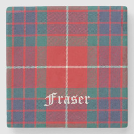Fraser, Fraser Scottish Tartan, Fraser Klan,Fraser Stenunderlägg