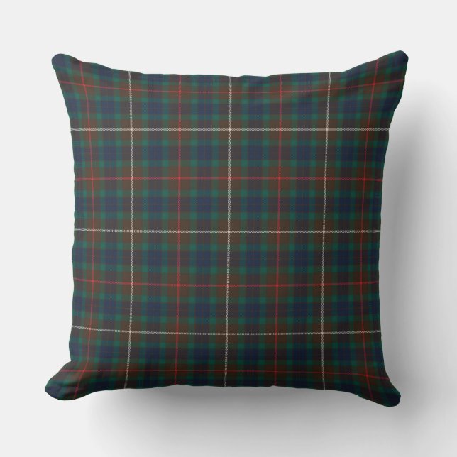 Fraser Hunting Tartan Play Mönster Kudde (Framsida)
