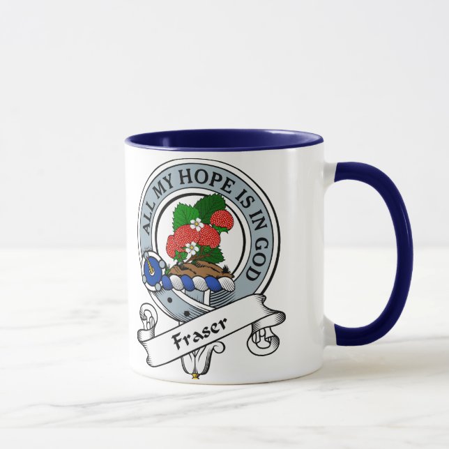 Fraser klanemblem mugg (Höger)
