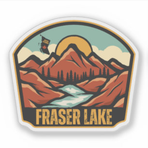 Fraser Lake, British Columbia Klistermärken