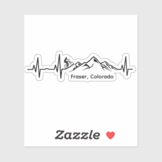 Fraser MTB Vinyl Sticker Klistermärken