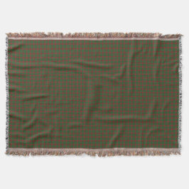 Fraser of Castle Leathers Tartan Randigt Mönster Filt