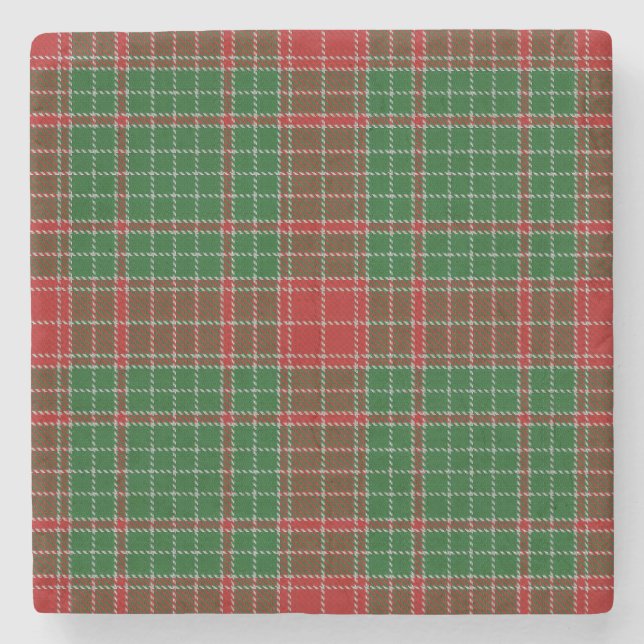 Fraser of Castle Leathers Tartan Stenunderlägg (Framsidan)